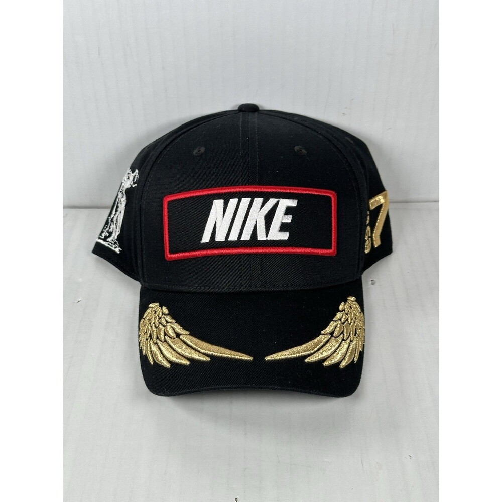 Size L/XL Nike Club Cap Structured Racing Structured Hat Black IH9259-010 NWT